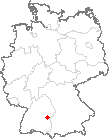 Karte Amstetten (Württemberg)
